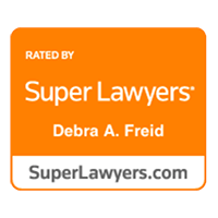 rated by Super Lawyers Debra A. Freid superlawyers.com